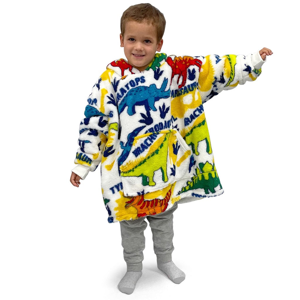 Kids Oversized Hoodie Fleece Blanket