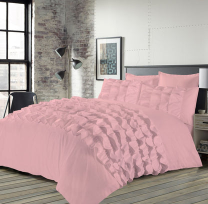Percilla Duvet Cover & Pillowcase Lightweight Polycotton Soft Quilt Bedding Sets