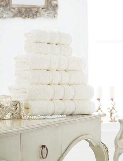 Luxury ZERO TWIST 100% Egyptian Cotton Super Soft 600 GSM Towels Hand Bath Towels Set