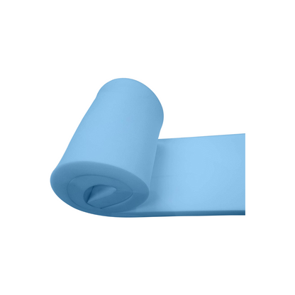 Blue High Density Firm Upholstery Foam Cut to Size Replacement Cushion Pad