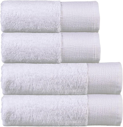 Bamboo Towels Bath Sheets Super Absorbent Bale Set Quick Dry Bath Towels Extra Soft 60% Bamboo 40% Cotton Bathroom Linen Hand Towel