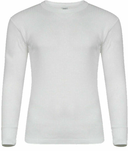 PACK OF 3 Mens Thermal Long Sleeves T-Shirts Warm Vests Winter Underwear Base Layer Top