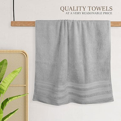 8 Piece Towels Bale Set 100% Cotton 600 GSM Ritz Highly Absorbent & Quick Dry Super Soft Bathroom Towel Sets
