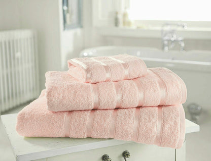 Kensington Stripe Egyptian Cotton Towels Bath Sheets Soft Absorbent