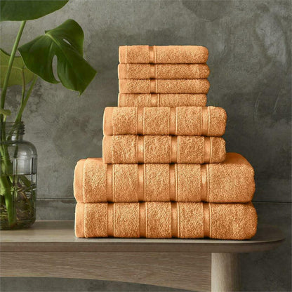 Kensington Stripe Egyptian Cotton Towels Bath Sheets Soft Absorbent