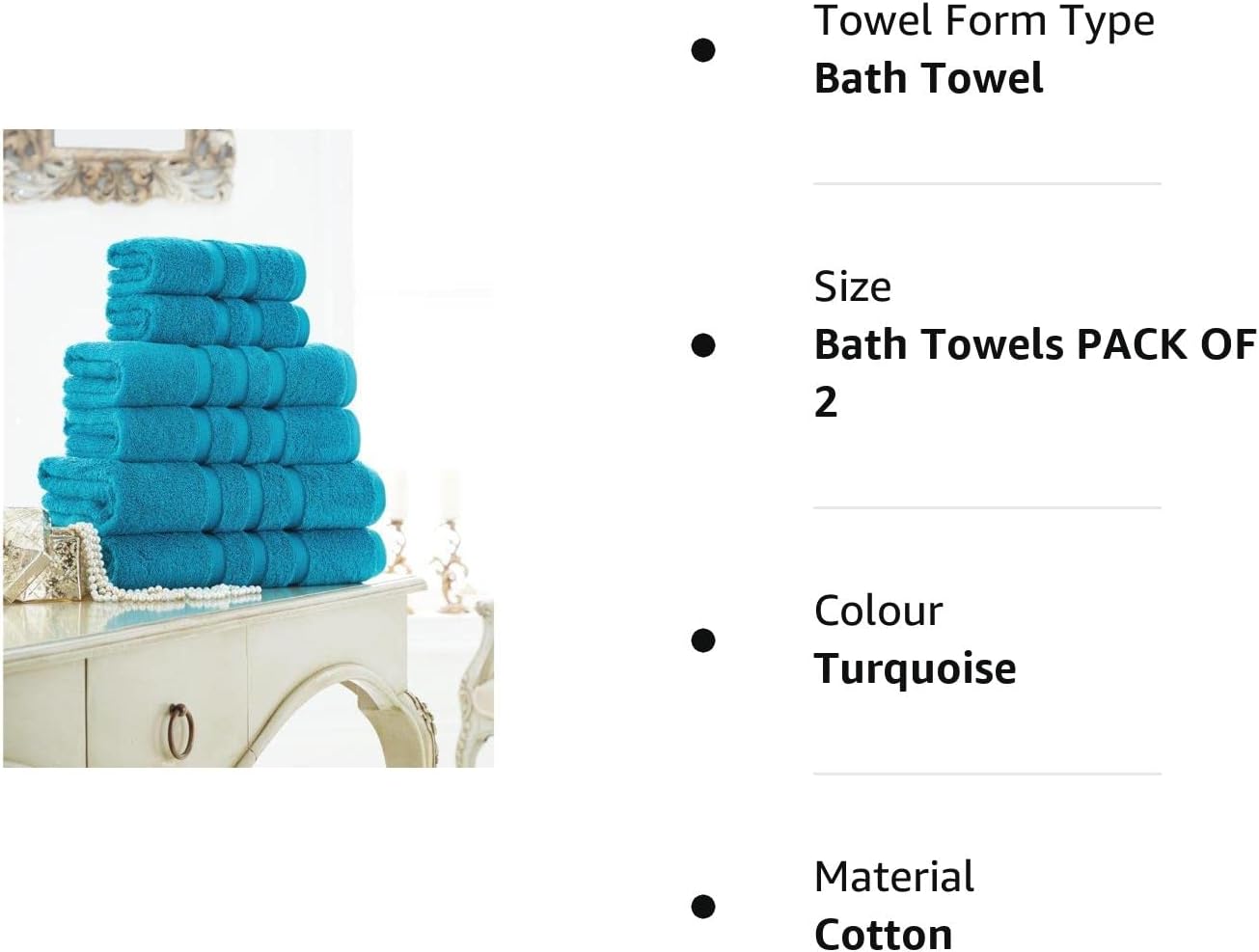 Luxury ZERO TWIST 100% Egyptian Cotton Super Soft 600 GSM Towels Hand Bath Towels Set